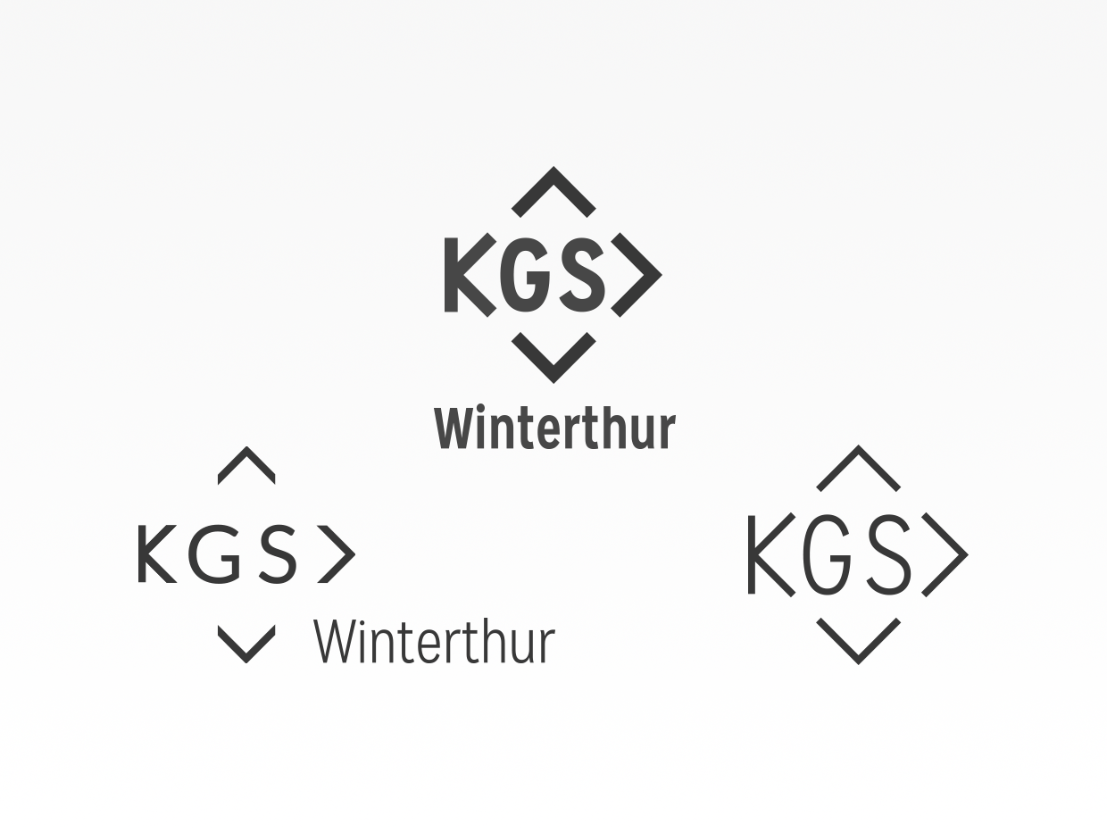 KGS Winterthur logo development